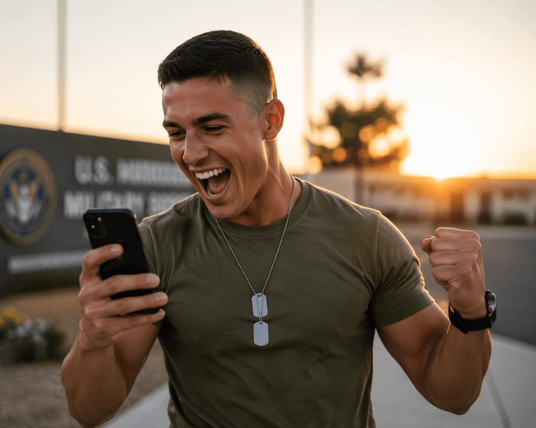 Service member planning a civilian career transition